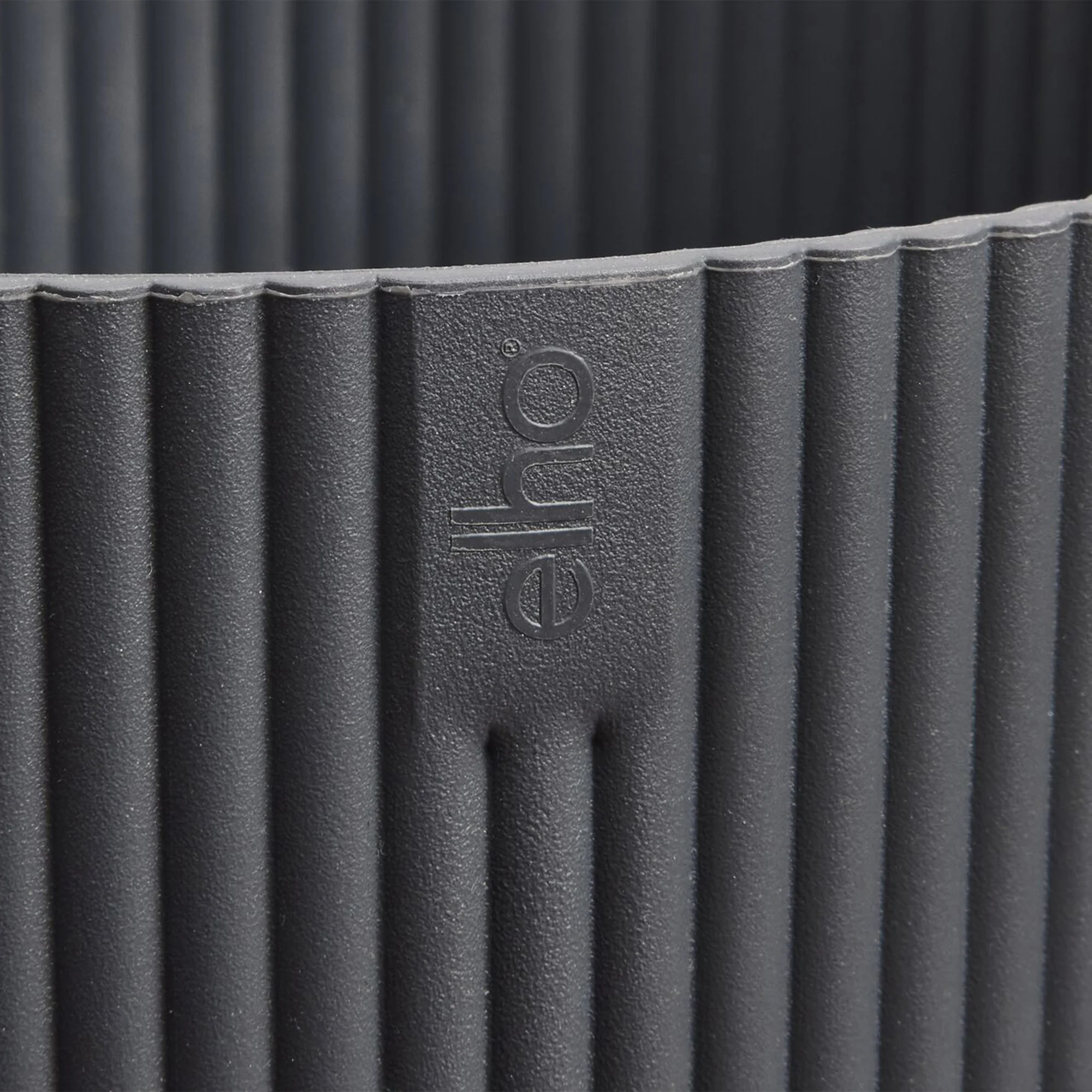 Cache-Pot Vibes fold rond Anthracite ELHO - Image 3