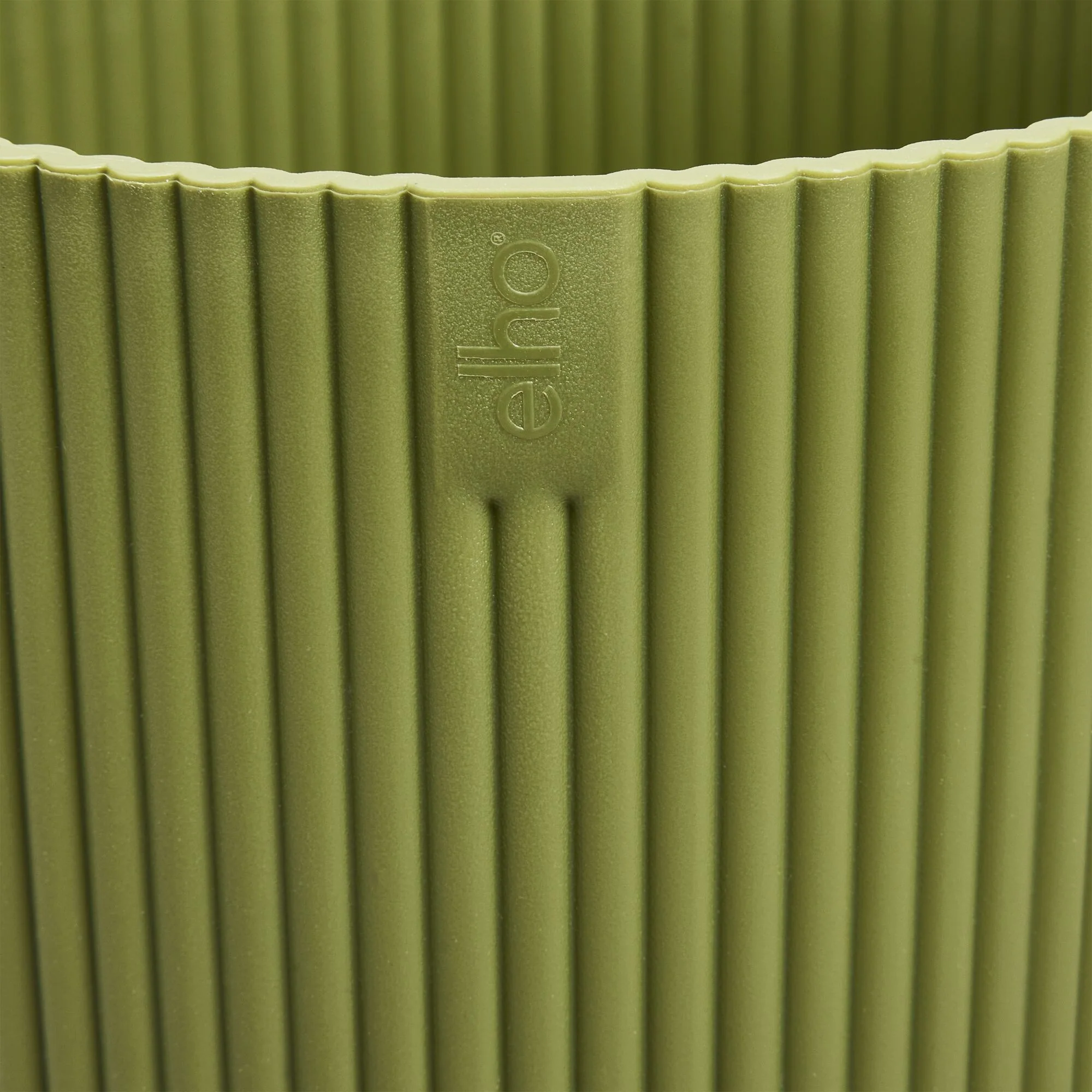 Cache-Pot Vibes fold rond Vert fougère ELHO - Image 4