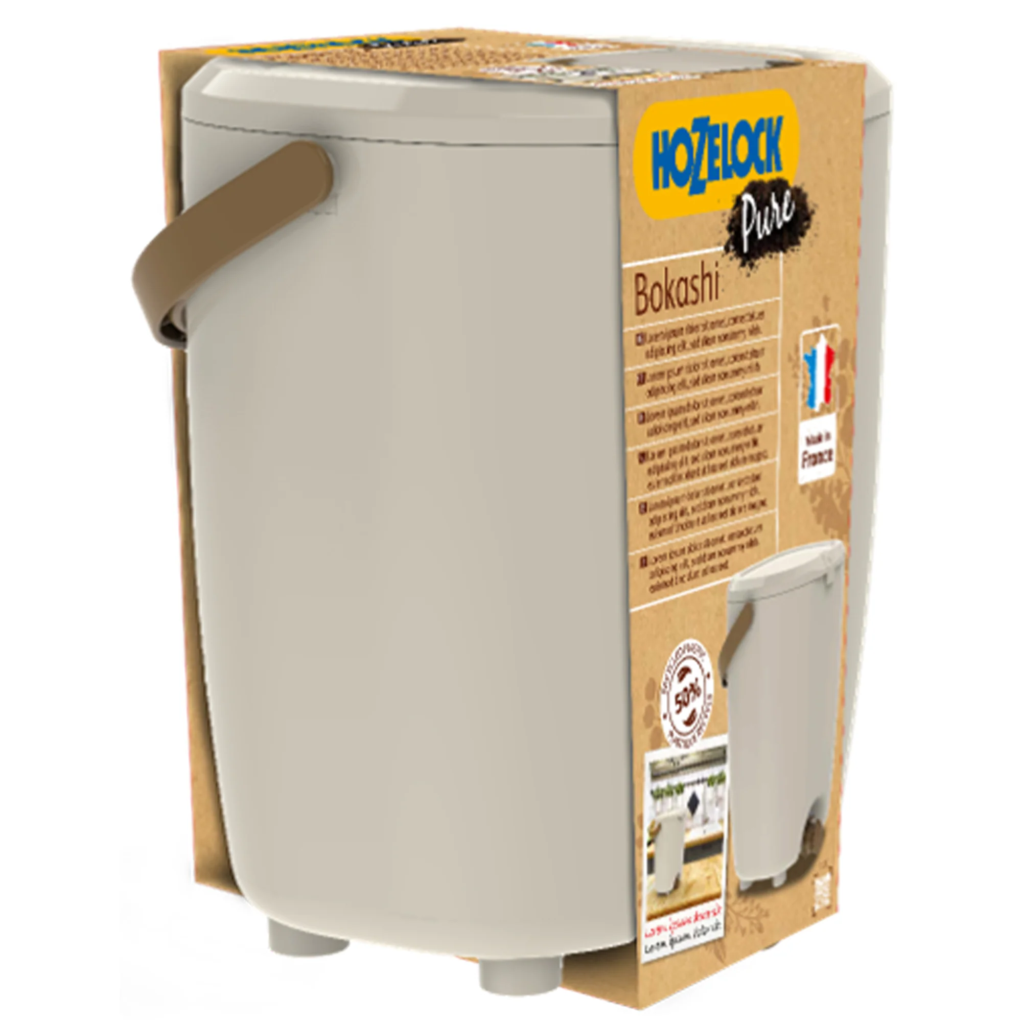 Kit composteur de cuisine + activateur de compost HOZELOCK - Image 4